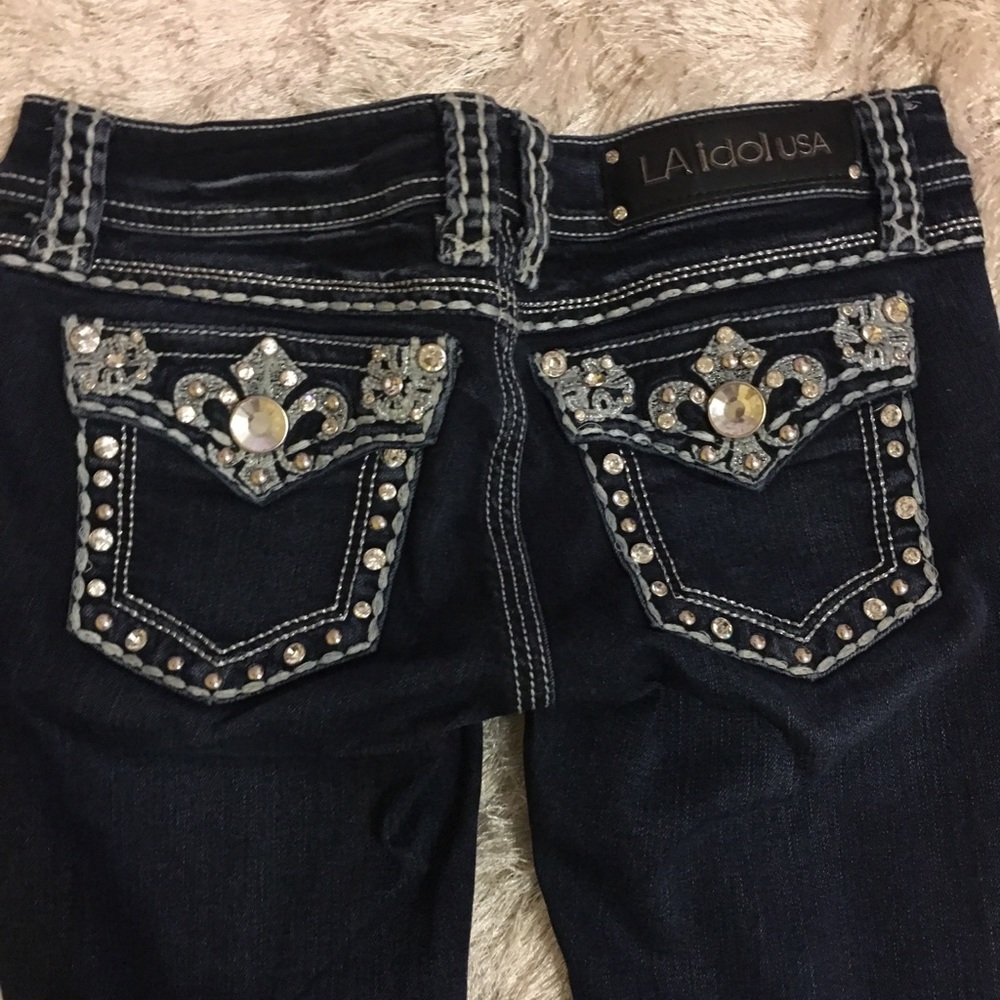 LA idol USA jeans